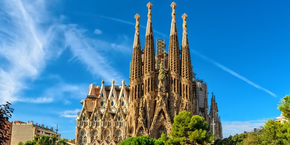 Kirche Sagrada Familia in Barcelona