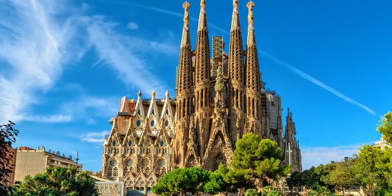 Kirche Sagrada Familia in Barcelona